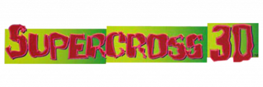 Supercross 3D logo for Jaguar